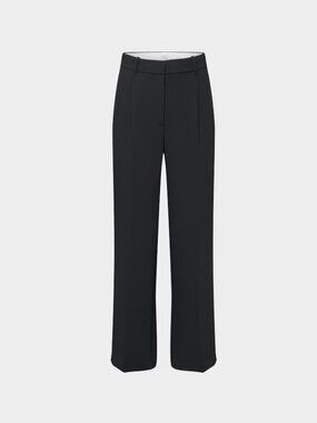 Aritzia The Effortless Pant - Crepette - Black Size 8
